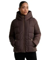 Women's Barbour International Brantley Puffer Jacket - Truffle