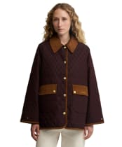 Women's Barbour Whickham Quilted Jacket - Fig / Muted
