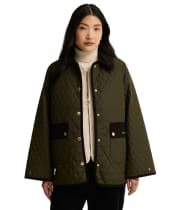 Women's Barbour Whickham Quilted Jacket - Olive / Shadow Classic