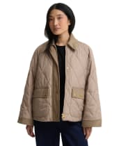 Women's Barbour Kilnwick Quilted Jacket - Light Trench / Ancient