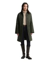 Women's Barbour Rosamund Quilted Jacket - Olive / Shadow Classic