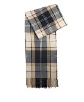 Women's Barbour Hailes Tartan Scarf - Light Birchwood Dress Tartan