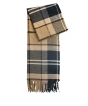 Women's Barbour Deanna Tartan Scarf - Birchwood Dress Tartan