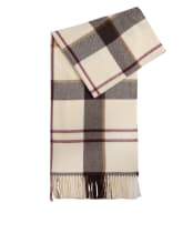 Women's Barbour Harriet Tartan Scarf - Light Muted Tartan