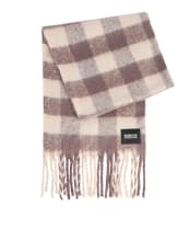 Women's Barbour International Branton Scarf - Truffle Gingham