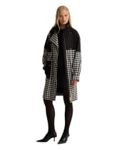 Women's Barbour International Gea Check Showerproof Jacket - NORTHUMBERLAND C