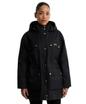 Women's Barbour International Molina Showerproof Jacket - Black