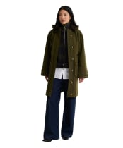 Women's Barbour Ingrim Showerproof Jacket - Olive / Shadow Classic