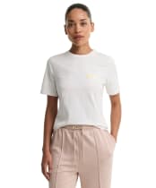 Women's Barbour International Colletta T-Shirt - Off White