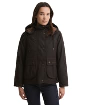Women's Barbour Georgette Waxed Jacket - Rustic / Muted