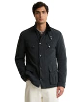 Men's Barbour International 90th Anniversary Duke Casual Jacket - Black