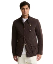 Men's Barbour International 90th Anniversary Duke Casual Jacket - Dark Brown
