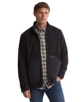 Men's Barbour Lowich Fleece Jacket - Dark Navy