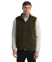 Men's Barbour Reversible Fleece Gilet - Sage