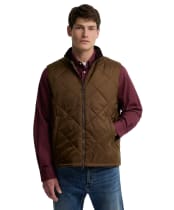 Men's Barbour Finn Gilet - DEEP SAND