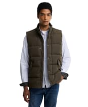 Men's Barbour Powell Puffer Gilet - Dark Sage