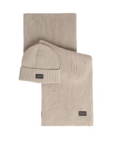 Men's Barbour International Sweeper Legacy Beanie Set - Concrete