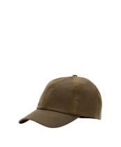 Men's Barbour Waxed Sports Cap - Beech