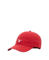 Men's Barbour Cascade Sports Cap - Bright Red