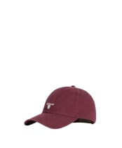 Men's Barbour Cascade Sports Cap - Dark Bordeaux