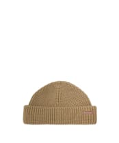 Men's Barbour Mosely Beanie Hat - Mushroom