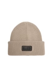 Men's Barbour International Craywell Beanie Hat - Concrete
