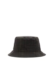 Men's Barbour Haydon Tartan Bucket Hat - Dark Classic Tartan