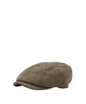 Men's Barbour Winston Baker Boy Cap - Olive