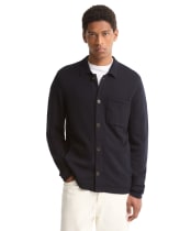 Men's Barbour Bellam Knitted Cardigan - Navy