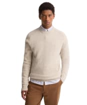 Men's Barbour Newtown Crew Neck Sweater - Light Grey