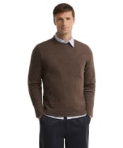Men's Barbour Pure Cashmere Sweater - Major Brown