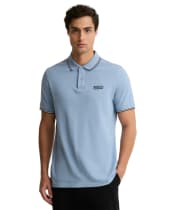 Men's Barbour International Evan Tipped Polo Shirt - Powder Blue