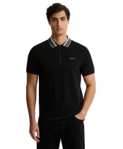 Men's Barbour International Newport Polo Shirt - Black