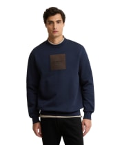 Men's Barbour International Burnett Sweatshirt - Navy Blazer