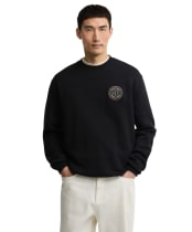 Men's Barbour International 90th Anniversary Graphic Sweatshirt - Black