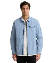 Men's Barbour International Inline Overshirt - Powder Blue