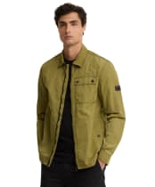 Men's Barbour International Inline Overshirt - Fir Green