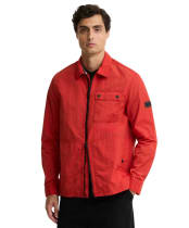 Men's Barbour International Inline Overshirt - Fire Whirl