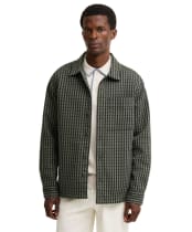 Men's Barbour Emlyn Textured Overshirt - Sage
