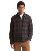 Men's Barbour Acklington Checked Overshirt - Navy