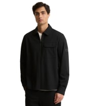 Men's Barbour International Tash Overshirt - Black