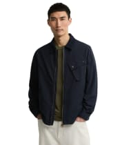 Men's Barbour International A7 Overshirt - Navy