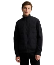 Men's Barbour International Burnhope Quilted Sweatshirt - Black