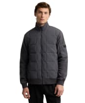 Men's Barbour International Burnhope Quilted Sweatshirt - Asphalt