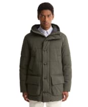 Men's Barbour Winter Bedale Puffer Jacket - Dark Sage