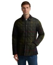 Men's Barbour Icons Tartan Heritage Liddesdale Quilted Jacket - Classic Tartan
