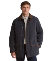 Men's Barbour Thursby Polarquilt Jacket - Dark Navy