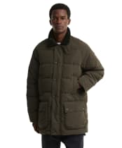 Men's Barbour Beaufort Puffer Jacket - Dark Sage