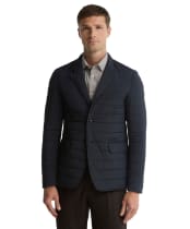 Men's Barbour Palmo Quilted Jacket - Navy