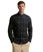Men’s Barbour Fortrose Tailored Shirt - Shadow Classic Tartan